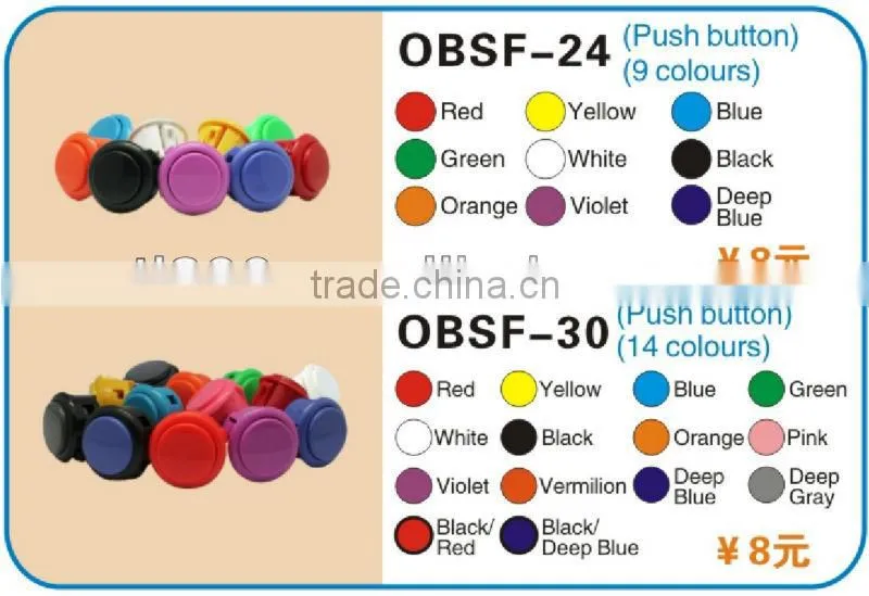 SANWA OBSF-30 push button