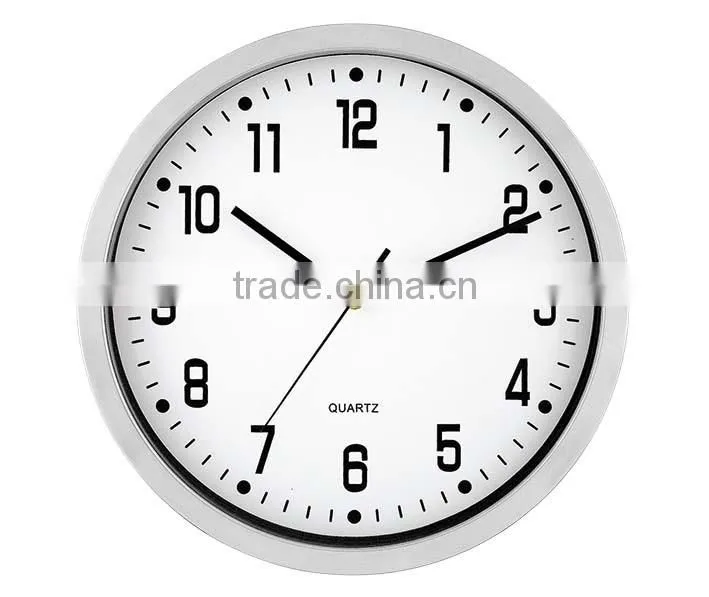 12inch office looking metal clock
