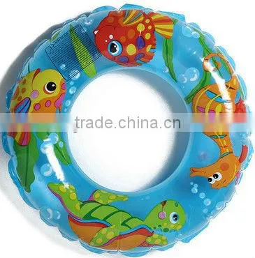 All kinds of inflatable swim rings float for kids