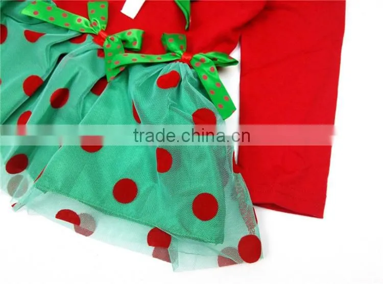 2015 alibaba china new style fancy baby christmas party dresses