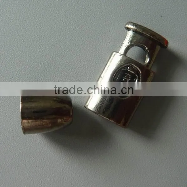 Double holes metal cord fastener