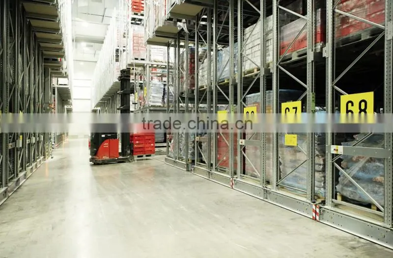 Highest Level OEM Gravity Shelf Heavy Duty Industrial Racking System