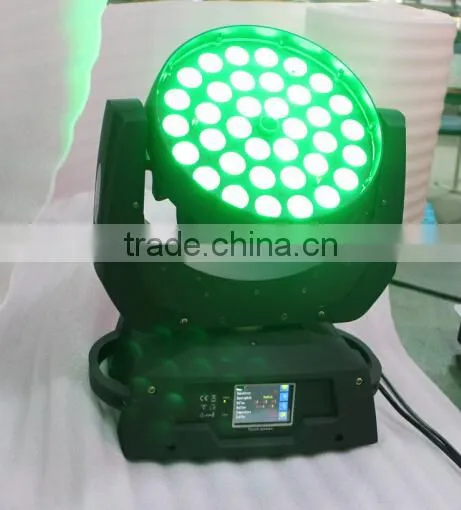 Promotional high power 36*15w disco light 5in1 rgbw dmx Zoom Wash beam led moving head