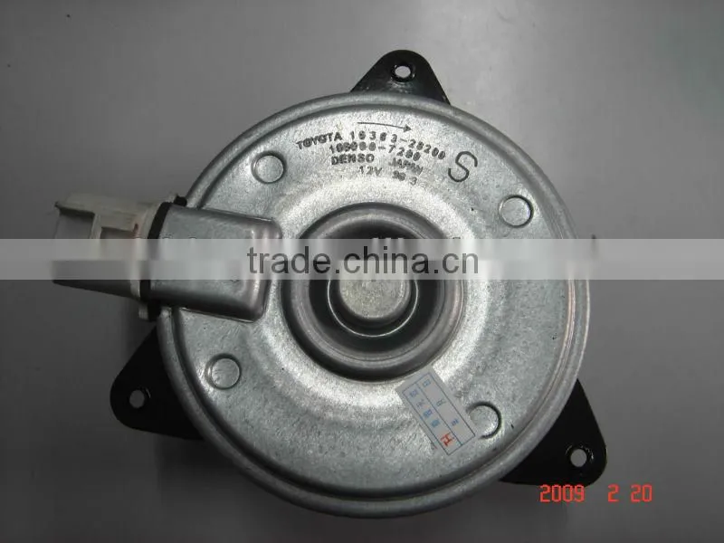 High Quality 12V DC Cooling Fan Motor For Toyota Corolla 16363-28200