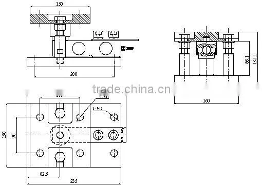 SQB-M Shear beam sensor