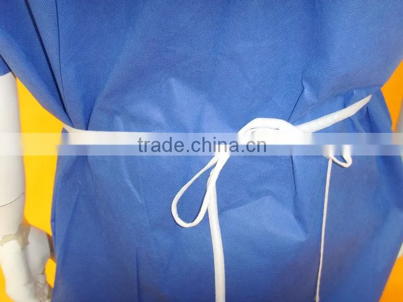 Hospital fabric to patient maternity hospital gown