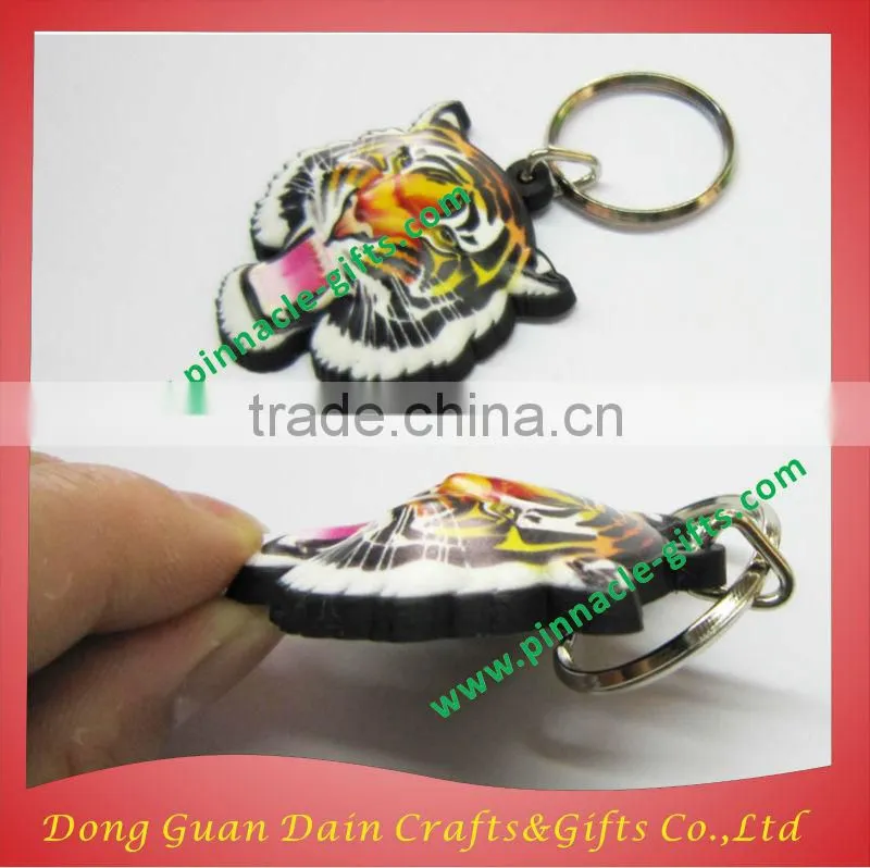 custom design PVC keychain,metal key chain