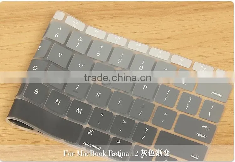 Hot for macbook pro keyboard cover silicone keyboard protective skin cover case