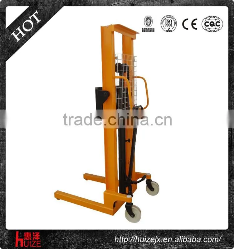 Hydraulic Hand Walkie Straddle Pallet Stacker