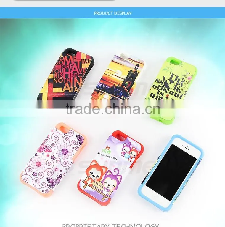 3D Sublimation Phone Case With Soft Silicon mobile cover