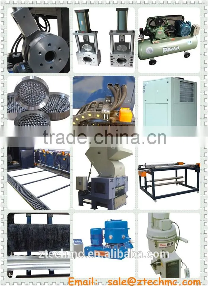 Electricity saving air bubble film machine