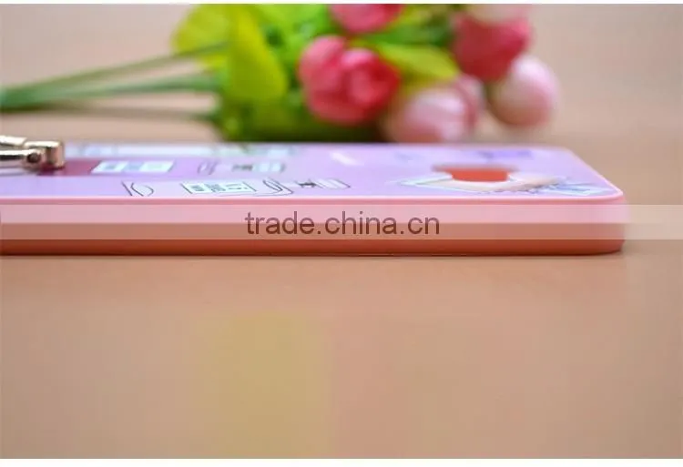 For Samsung A710 Phone Case Prefume Printing Slim TPU+PC 2-in-1 Hybrid Pattern With Ring Bracket