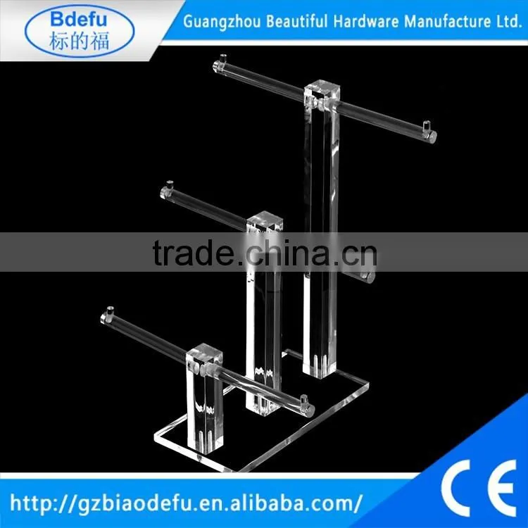 Acrylic jewellery display stand necklace bracelets display stand