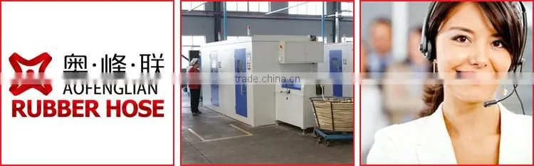 Large Diameter high abrasive sandblasting hose Flexible rubber hose