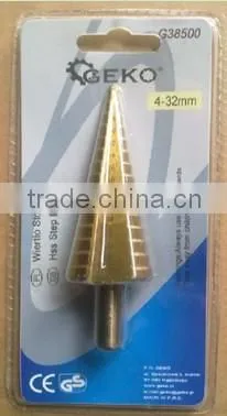 3PCS HSS Step Drill Bit Set
