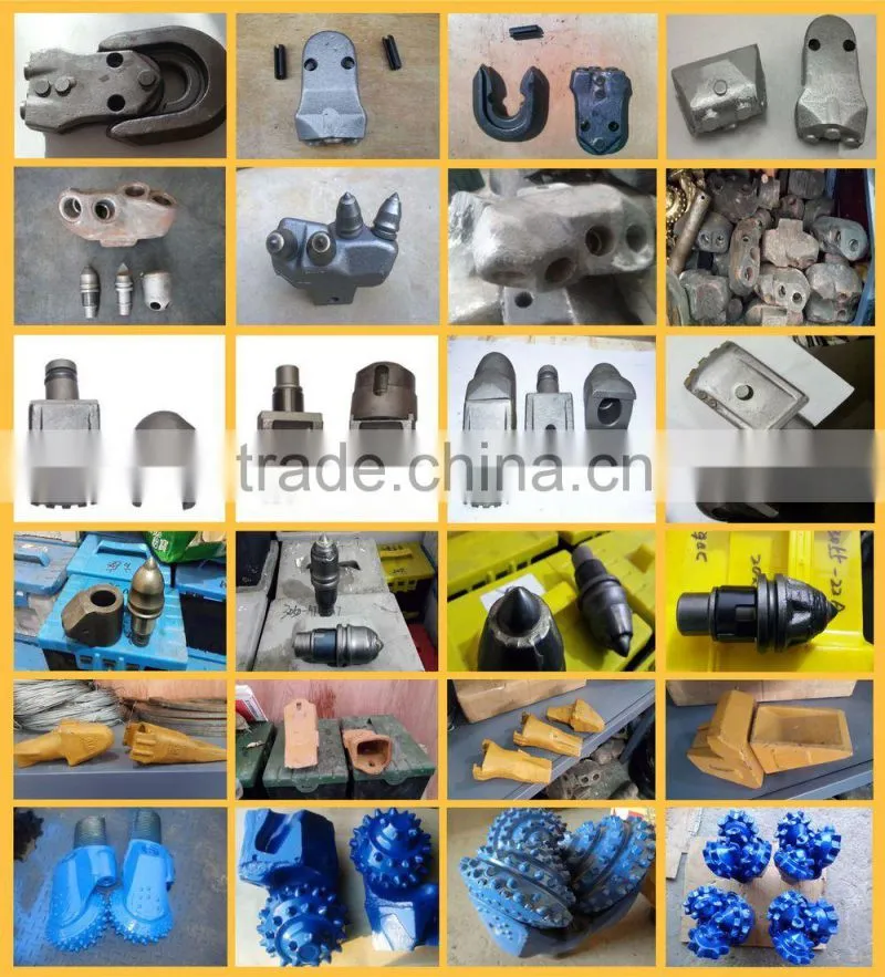 Popular construction machinery part tungsten carbide bullet teeth