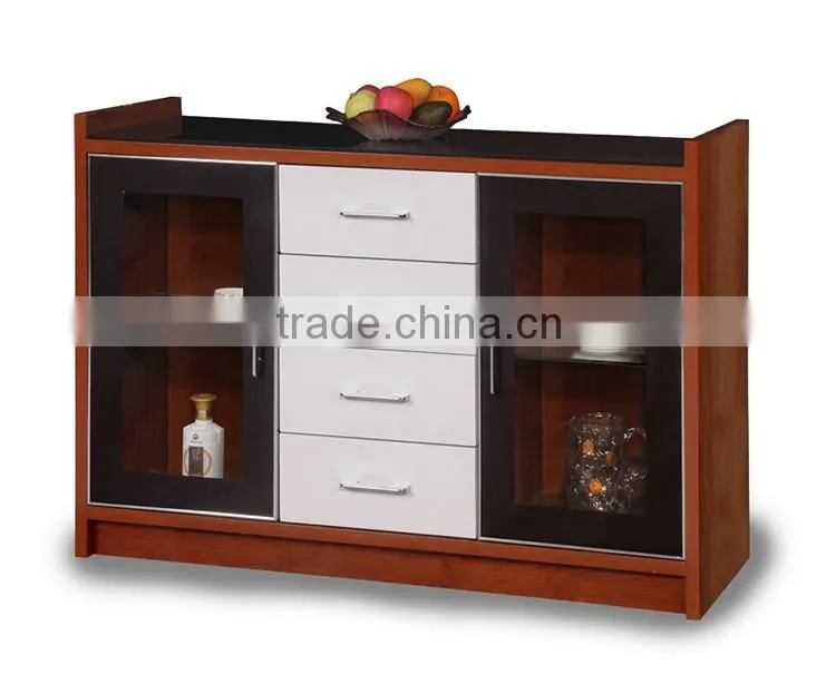 Acid and alkali resistant sideboard wood side cabinet designs living room furniture