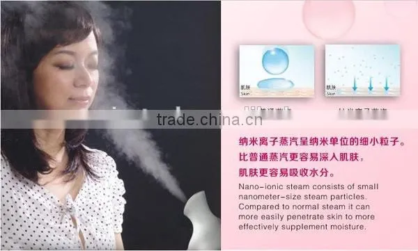 Portable magic ionic facial steamer