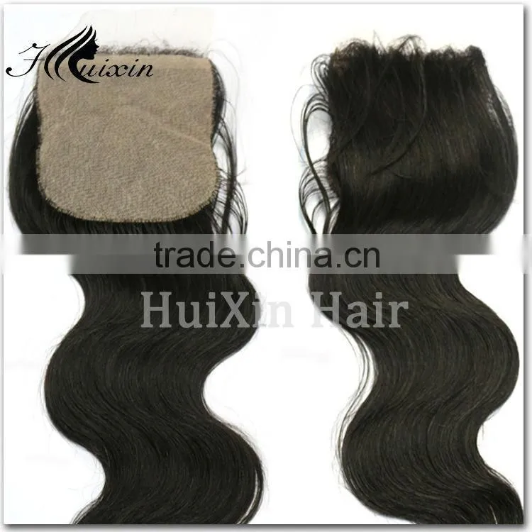 Silk top lace closure Brazilian hair with closure