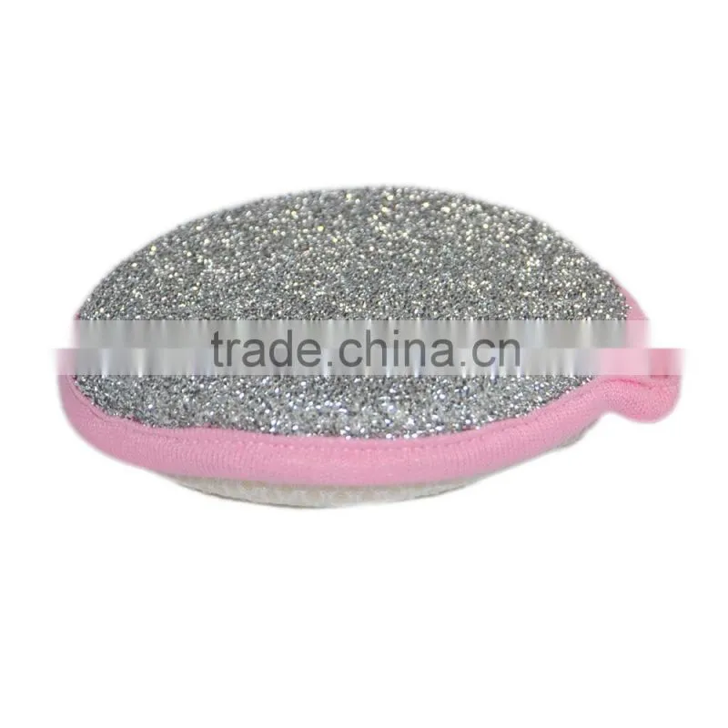 JML Kitchen Clean Round Scourer Pad Silver Scourer Pad