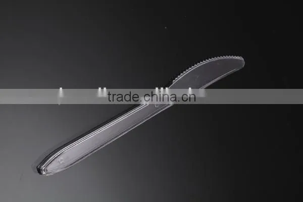 PS disposable plastic spoon and fork