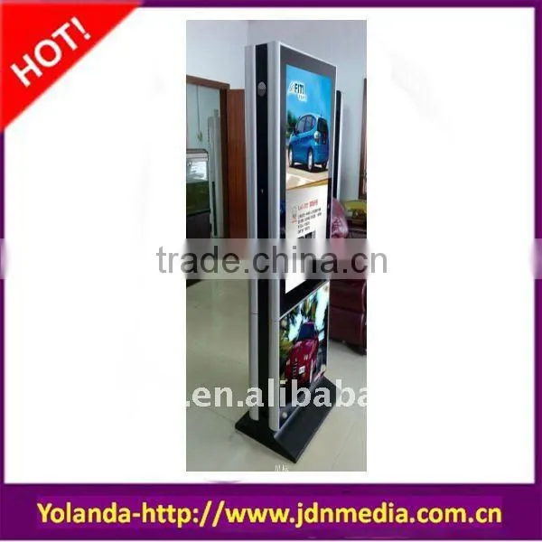 42 inch dual side digital kiosk indoor/Double Screen Information Kiosk