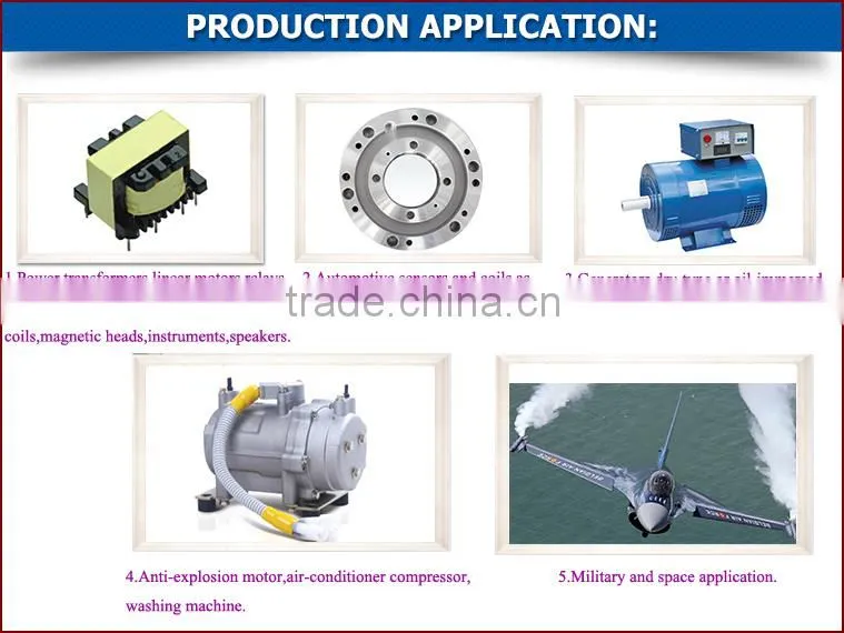 China supply craft paper covered copper coil for transformer