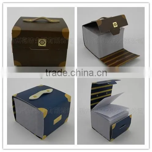 Cube Neon Memo Customized Shrink Wrapped Cube Notepad/Sticky Memo For Office