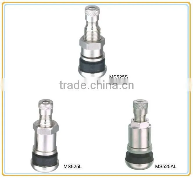 MS525 Aluminum Alloy Tyre Valve /New Ningbo Autoparts Clamp-in Tubeless Tyre Valves
