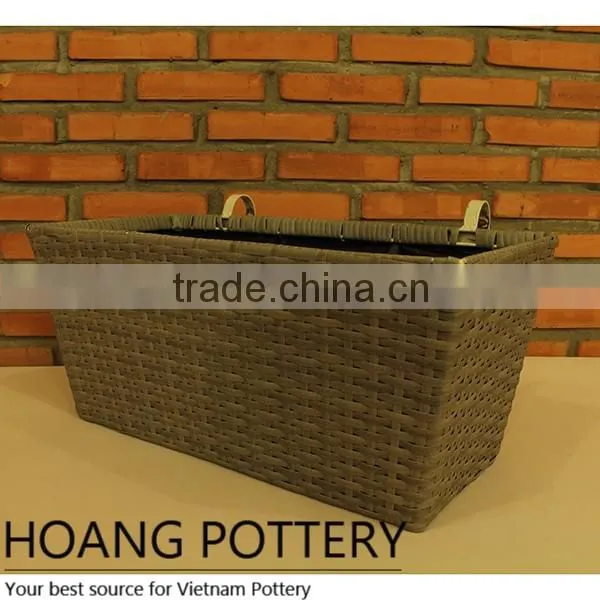 Wicker Weave Durable Vietnam Planter