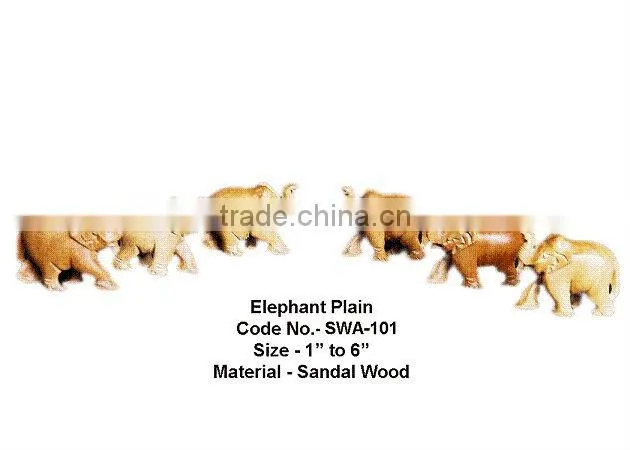 sandalwood animal figure