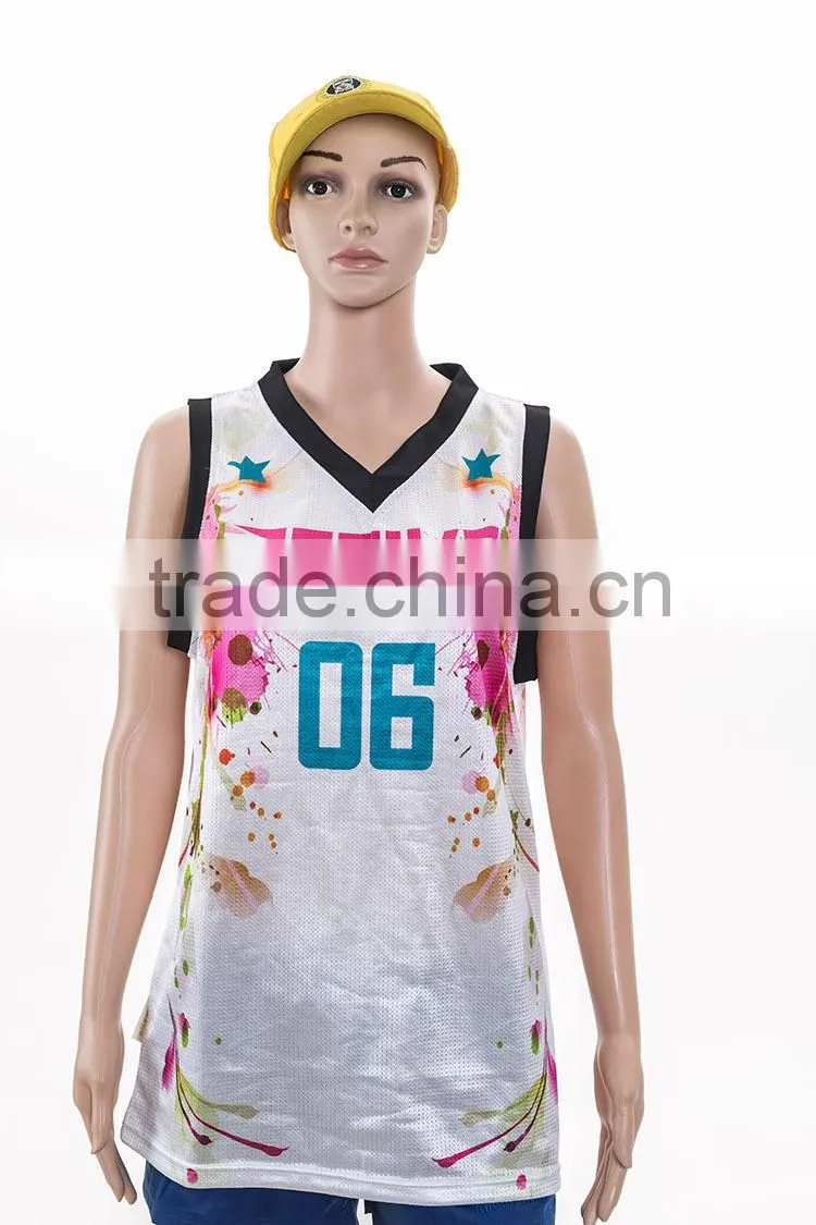 High Quality Orange Color Basketball Jersey for club