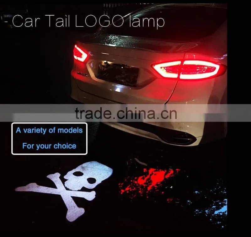 Most Popular New Products LED Fog Light Car Tail Logo Lamp Projector Shadow Rear Plate Laser lights
