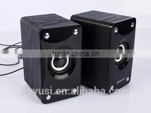 China Factory Directory Sale Cheapest OEM Computer Wooden Speaker