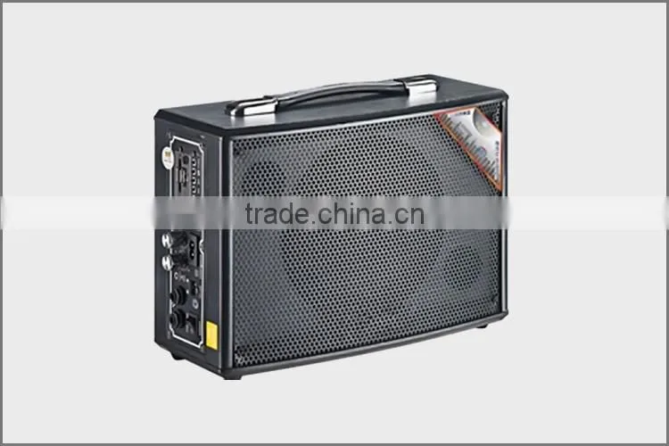 2016 China Wholesale Wooden Portable Speaker Powerful AMP Speaker Handle Wooden Cabinet