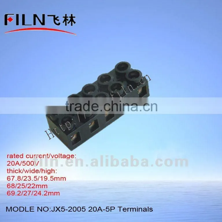 JX5-2002 20A-2P saks terminal blocks