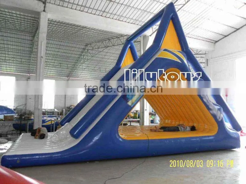 Cheap inflatable water trampoline, large inflatable water pool toys, crazy inflatable water toys