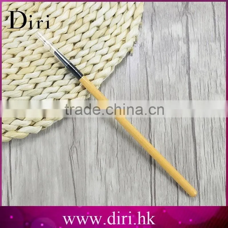 Disposable natural bamboo handle eyeliner brush
