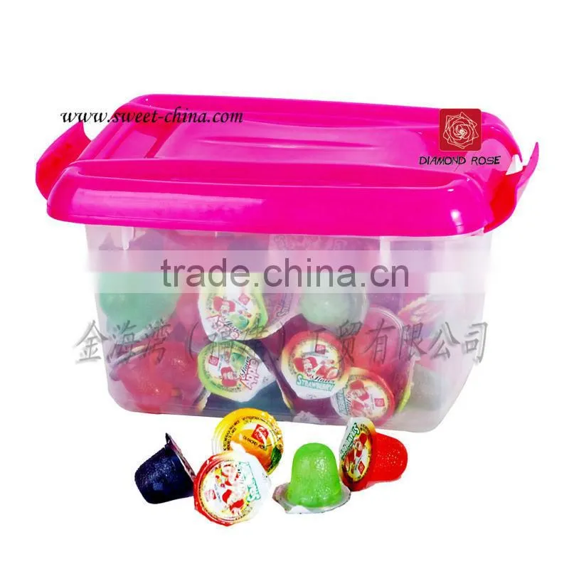 fuit jelly with nata de coco