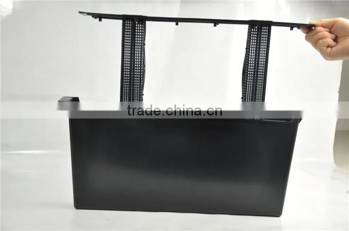 Beehive frame black plastic bee feeder with ladders frame feeders