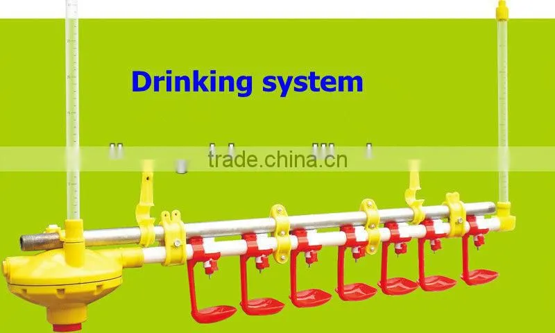 BC Series automatic poultry equipment Nipple drinking Line