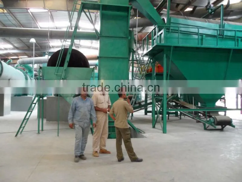 Organic fertilizer sieving machine vibrating screen