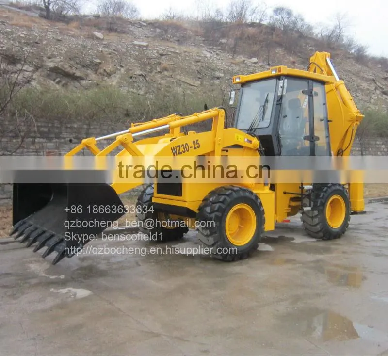 WZ30-25 mini backhoe loader with YTO engine