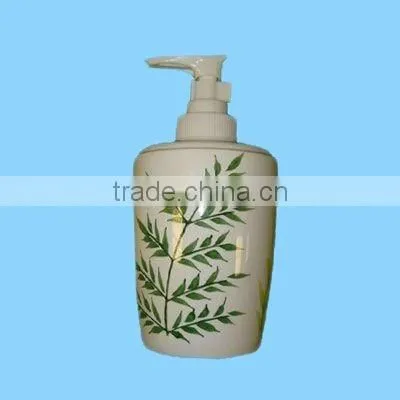 ceramic christmas santa liquid shampoo dispenser