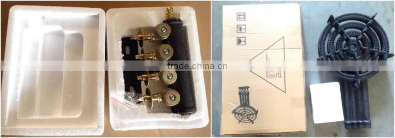 2 rings gas burner