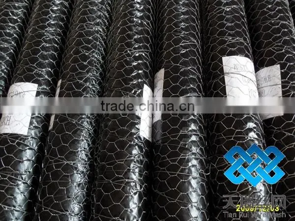 pvc coated/galvanized hexagonal wire mesh