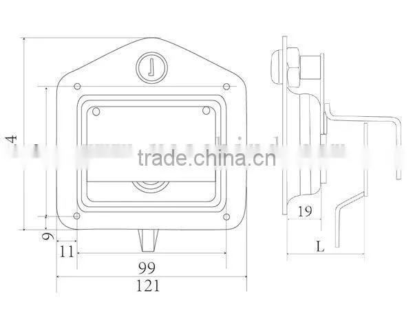 Door Paddle Latchs