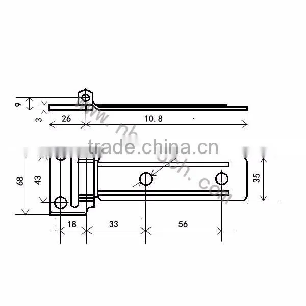 Stainless Steel Heavy Duty Truck Body Hinge