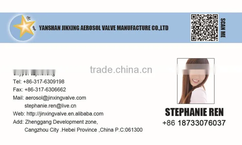 air freshener metering valve and L actuator