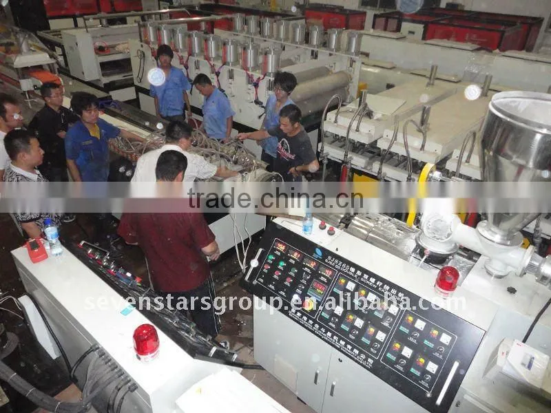 PVC wall panel making machine